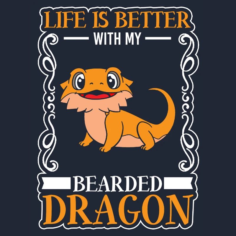 Echse Eidechse Bartagam