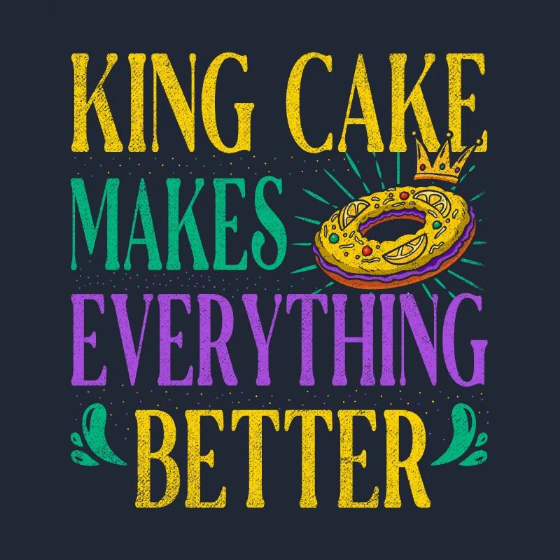 King Cake Makes Everything Better for Baker Or