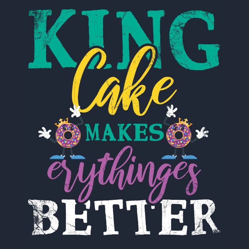 King Cake Makes Everything Better for Baker Or