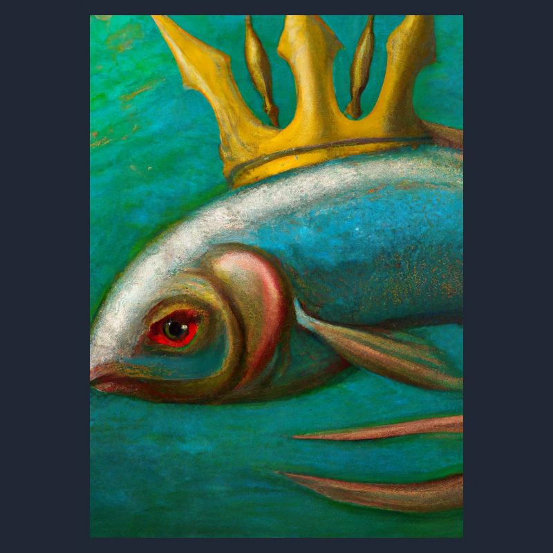 Fisch mit Krone