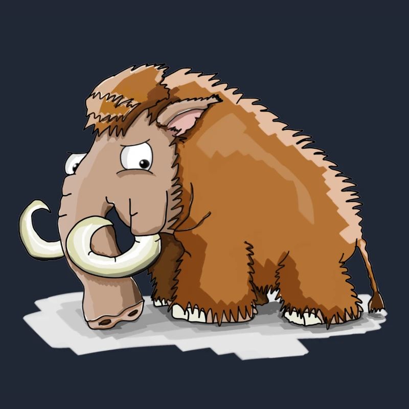Grumpy Mammut! Geschenk Idee
