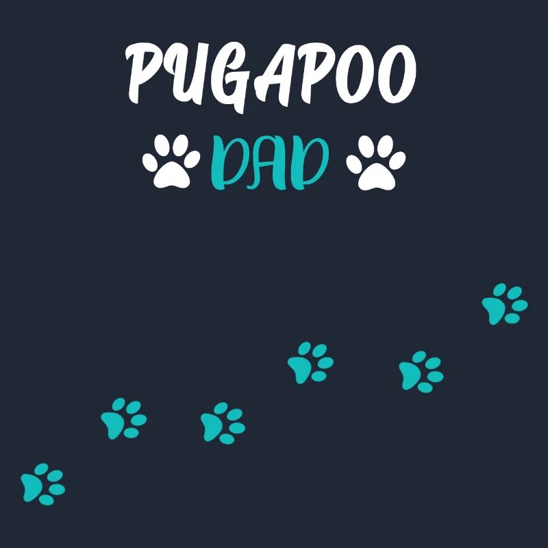 Pugapoo Dad - Pudel Mops Mix