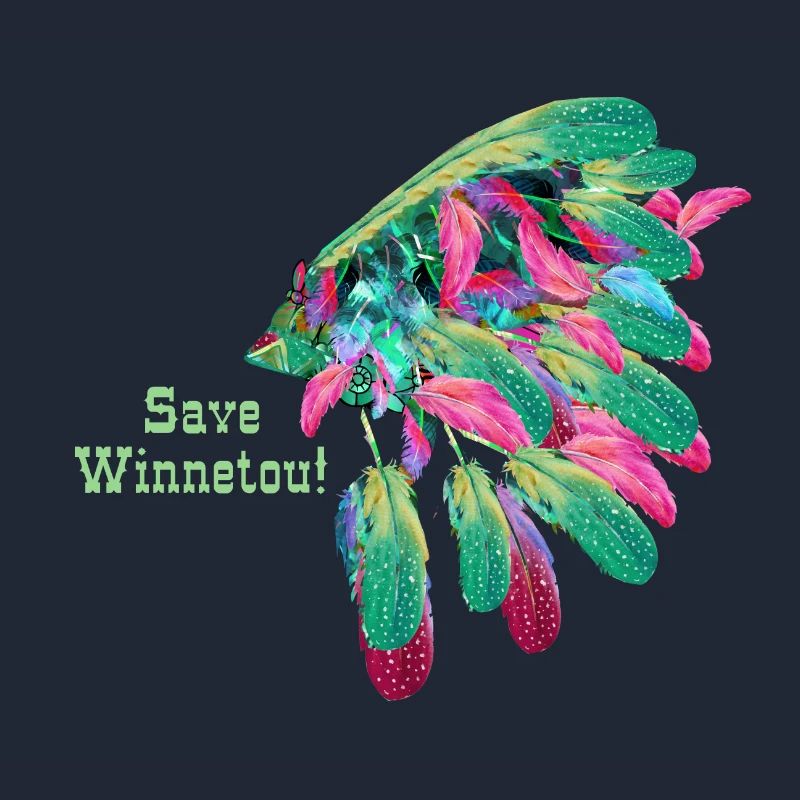 save winnetou,winnetou,Indian,Feathers,Chief