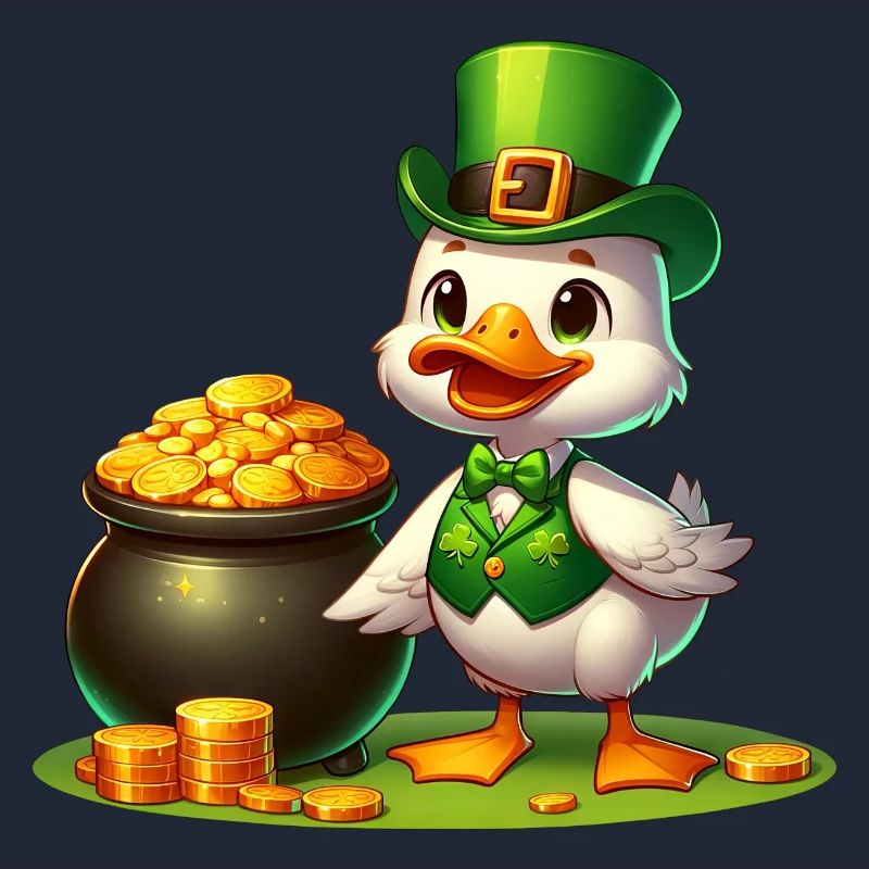 Éléphant vert de la Saint-Patrick
