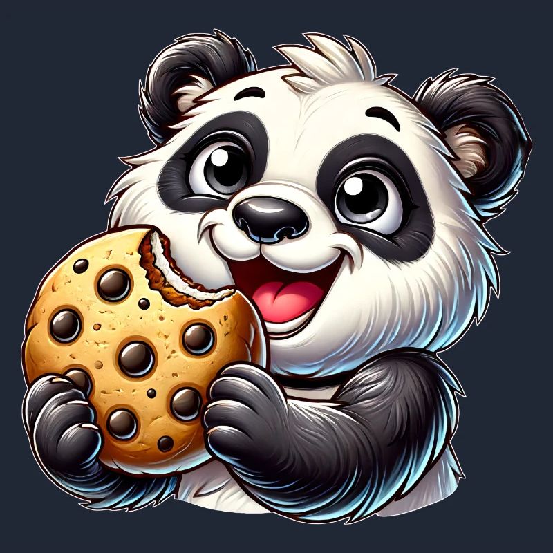Panda Biscuit Dessert Biscuits Sucrés