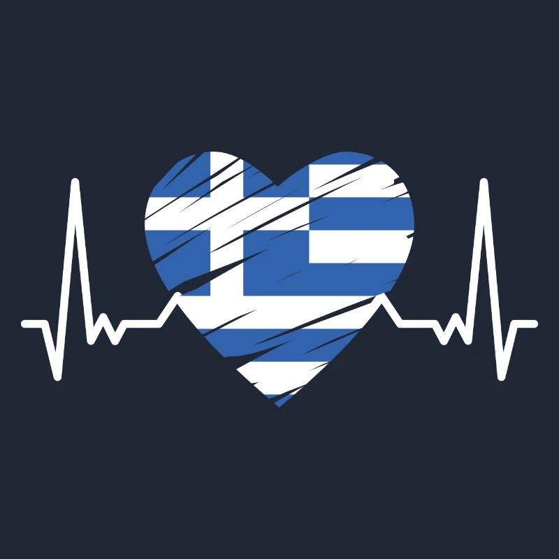 Drapeau de la Grèce Hellas Athènes Drapeau grec