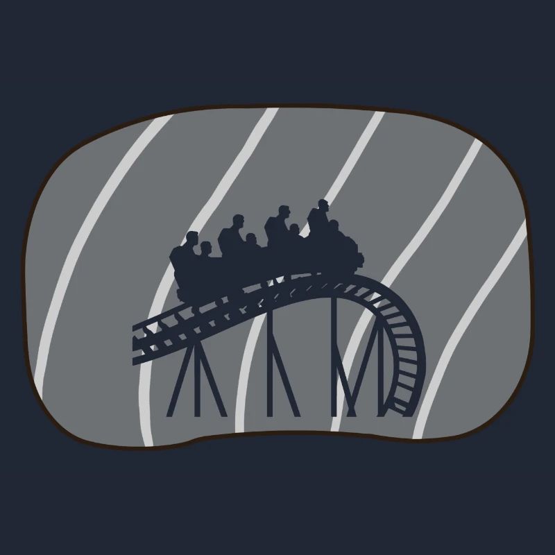 Roller coaster rollercoaster marquee