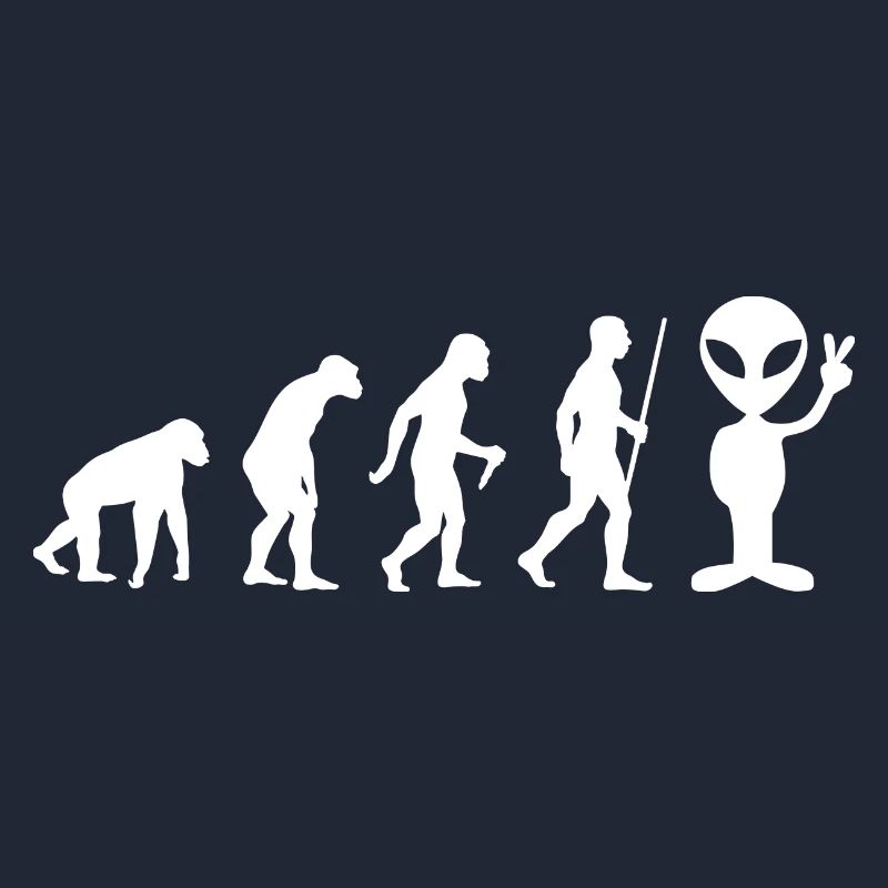 Alien Peace UFO Evolution Idée cadeau 005-076