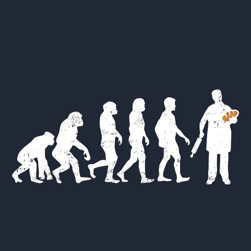 Baker evolution gift bread baking profession dough