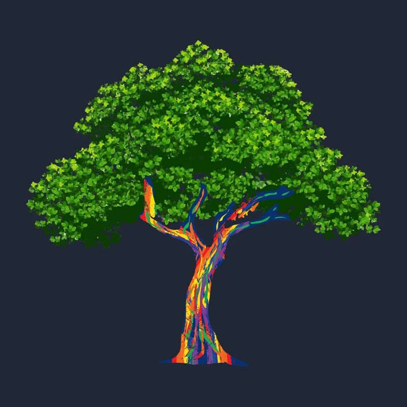 Rainbow Tree Arc-en-ciel-eucalyptus cadeau