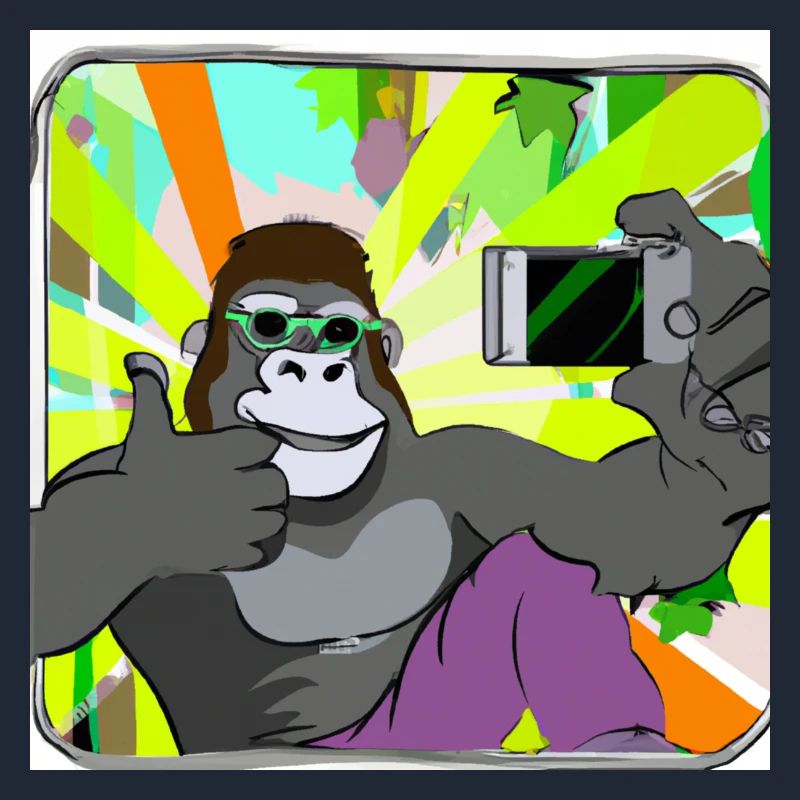 Gorilla makes Selfie V3 gift