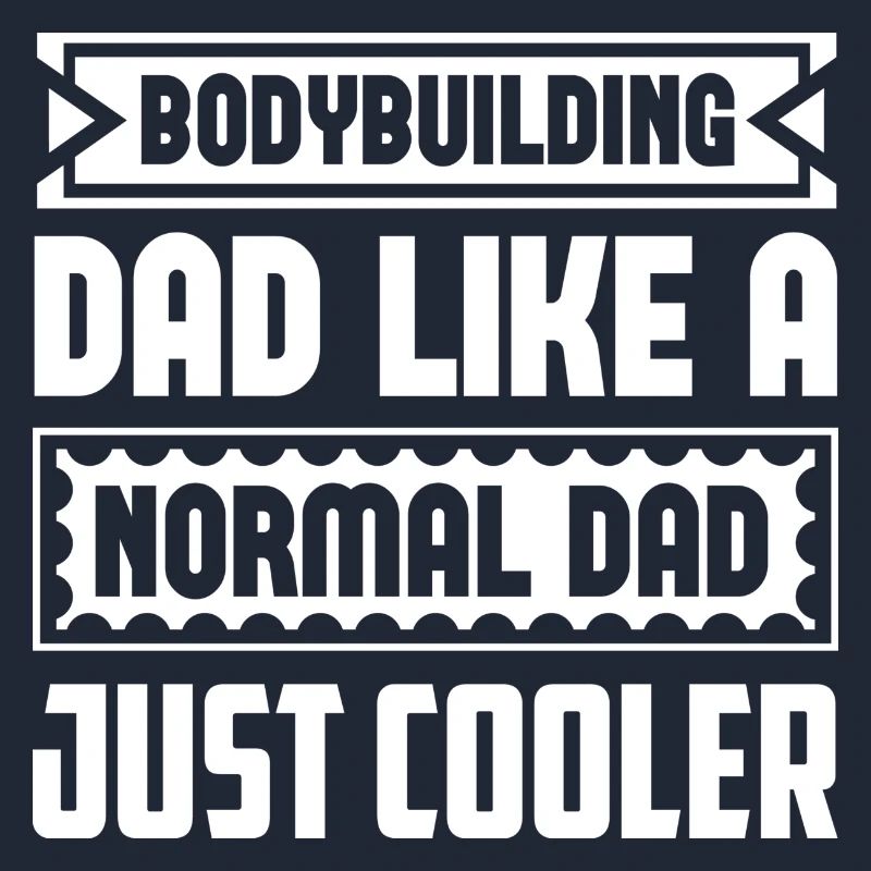 Papa de musculation comme un papa normal juste plus cool
