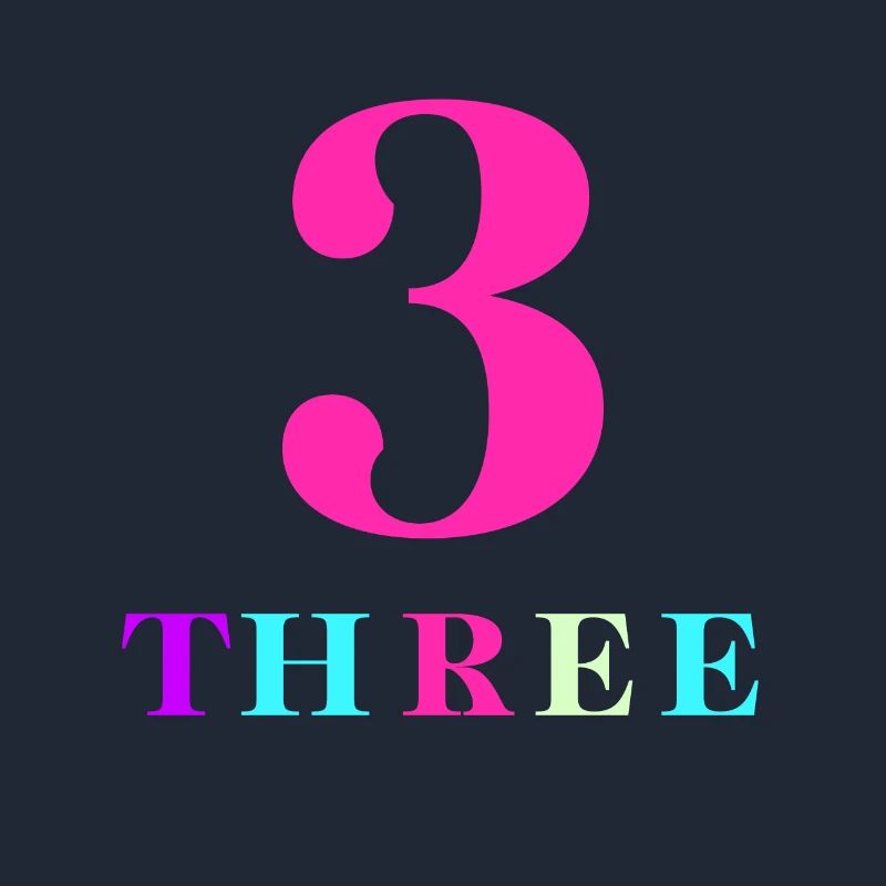 Three-3e anniversaire