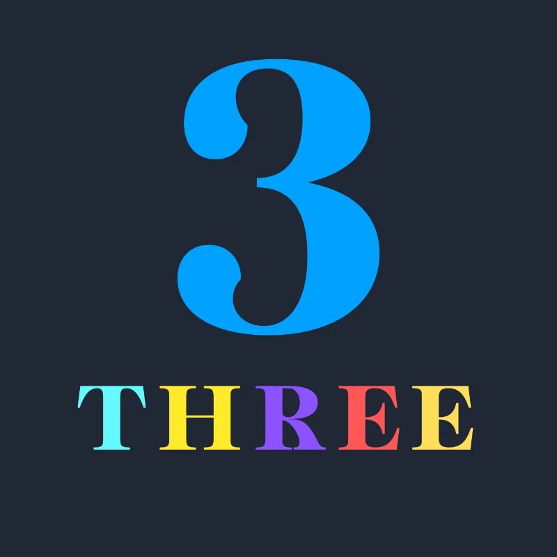 Three-3e anniversaire