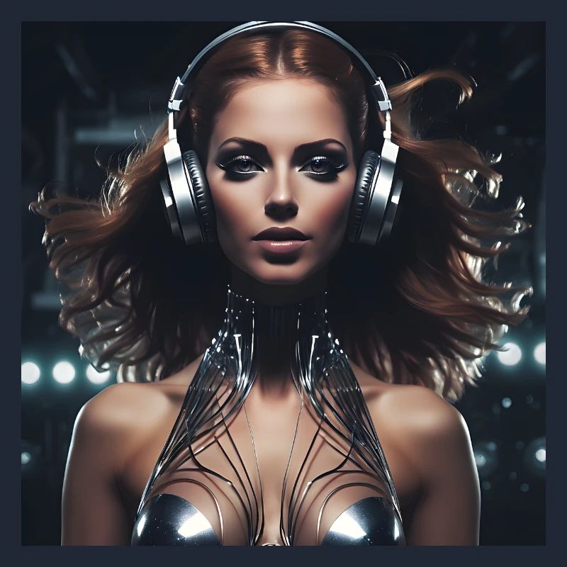 Techno-Mädchen
