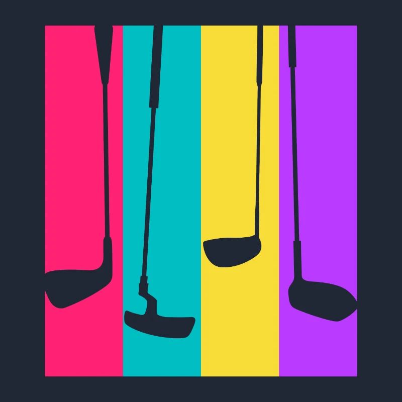 Retro golf - golfer gift idea