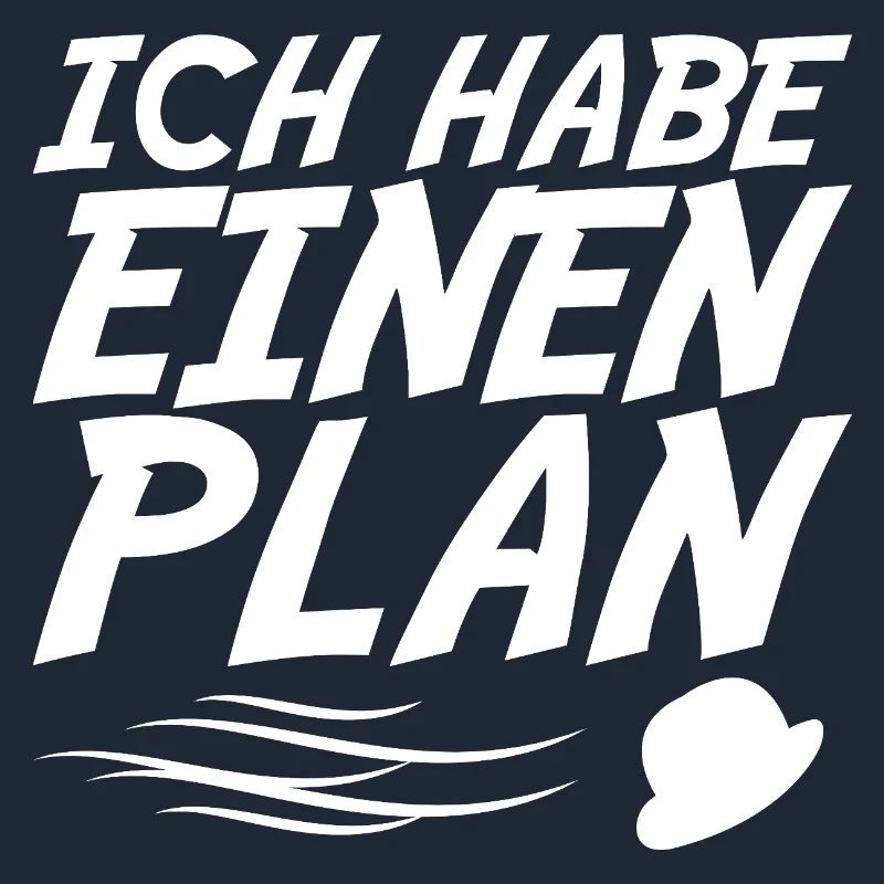 ich habe einen Plan DDR Nostalgie Geschenk