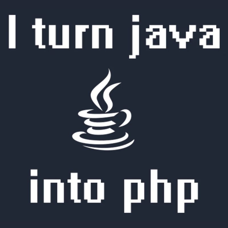 Ich verwandle Java in PHP