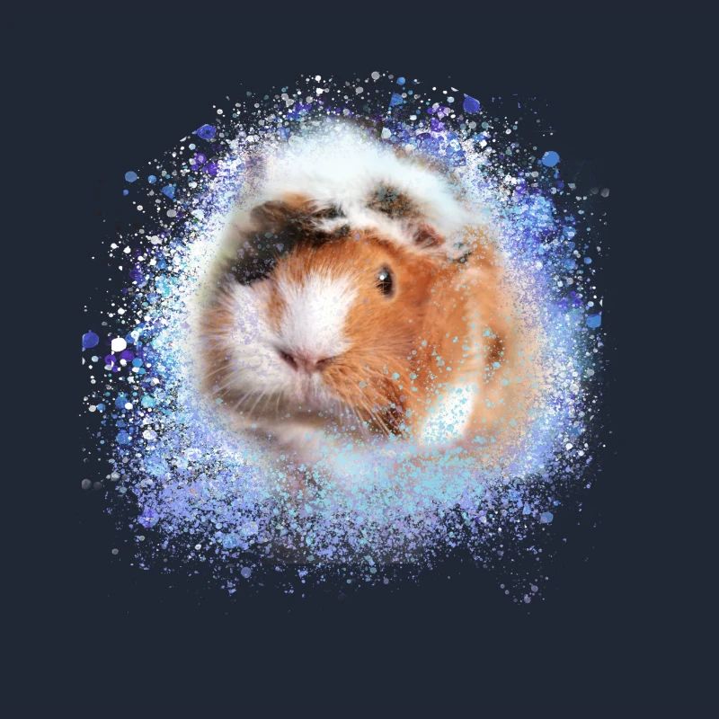 cochons d’Inde, graffitis, cochons d’Inde rosette