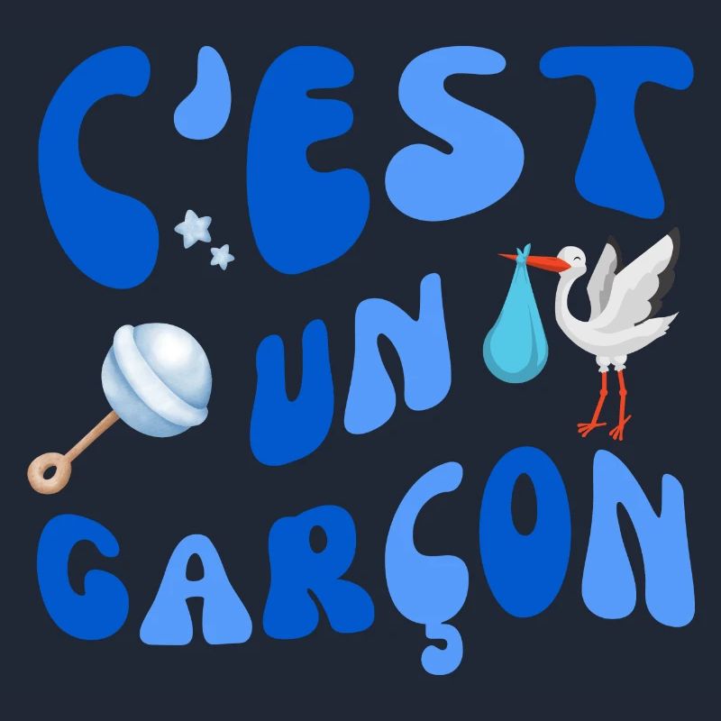 C'est un garçon grossesse enceinte bébé