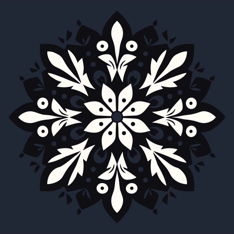 Snowflake pattern