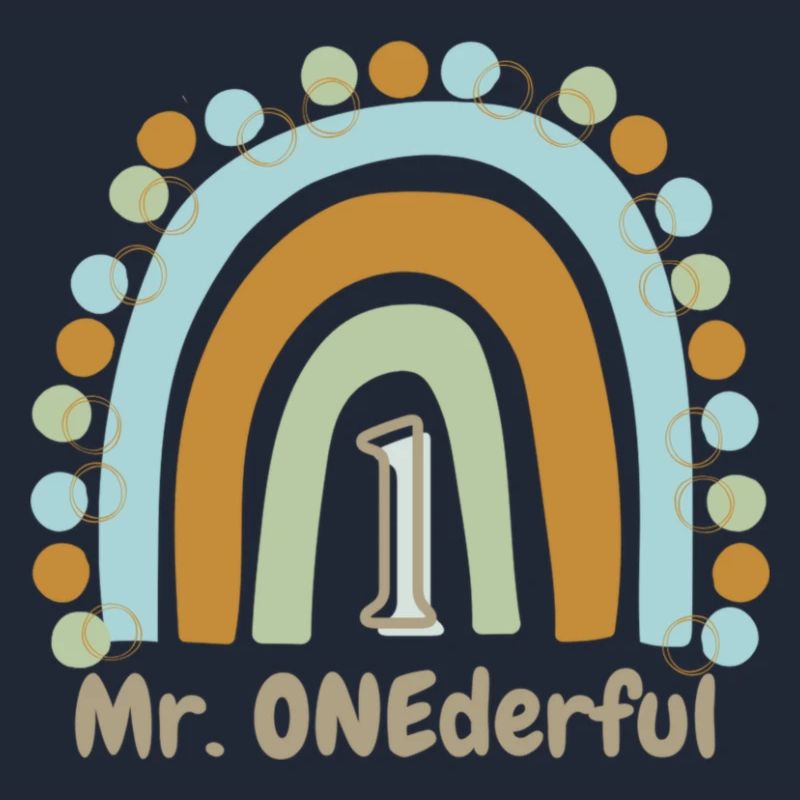 Mr. ONEderful 1.Geburtstag Regenbogen