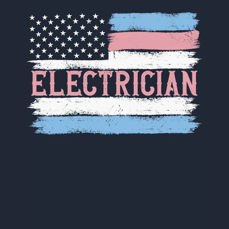 US Pride Lineman Electronics Technician Gift Idea