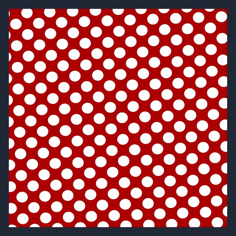 Polka dot red white background dot pattern
