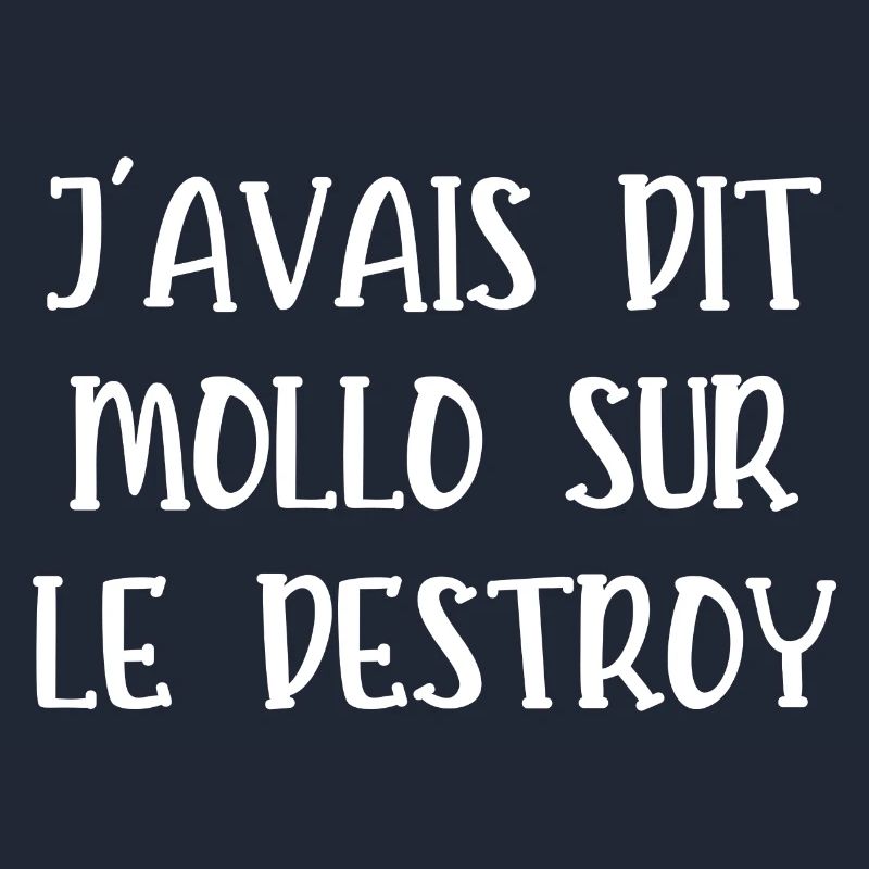 j'avais dit mollo sur le destroy