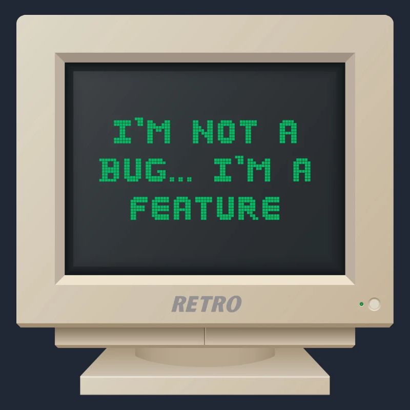 CRT Design - Ich bin kein Bug, ich bin ein Feature