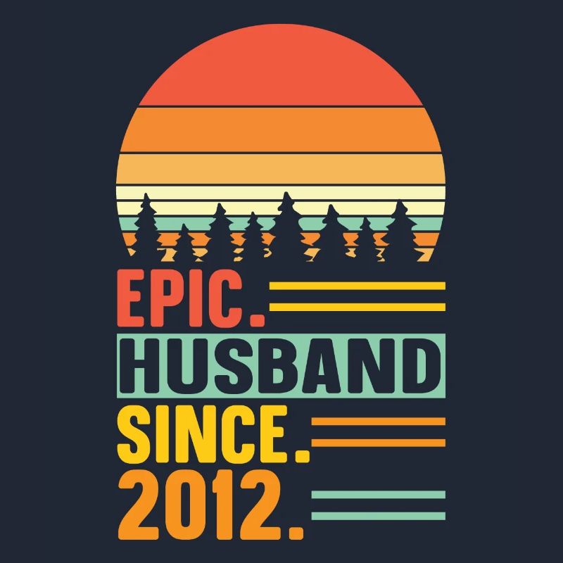 Bester Ehemann seit 2012 - Jahrestag Geschenk