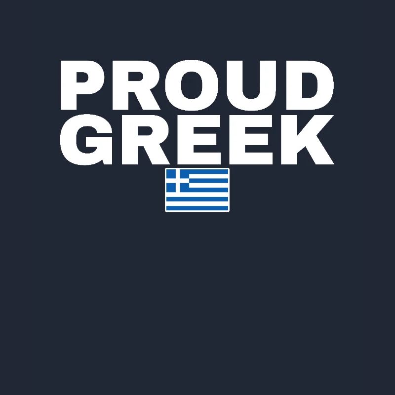 Fier grec Grèce Drapeau grec