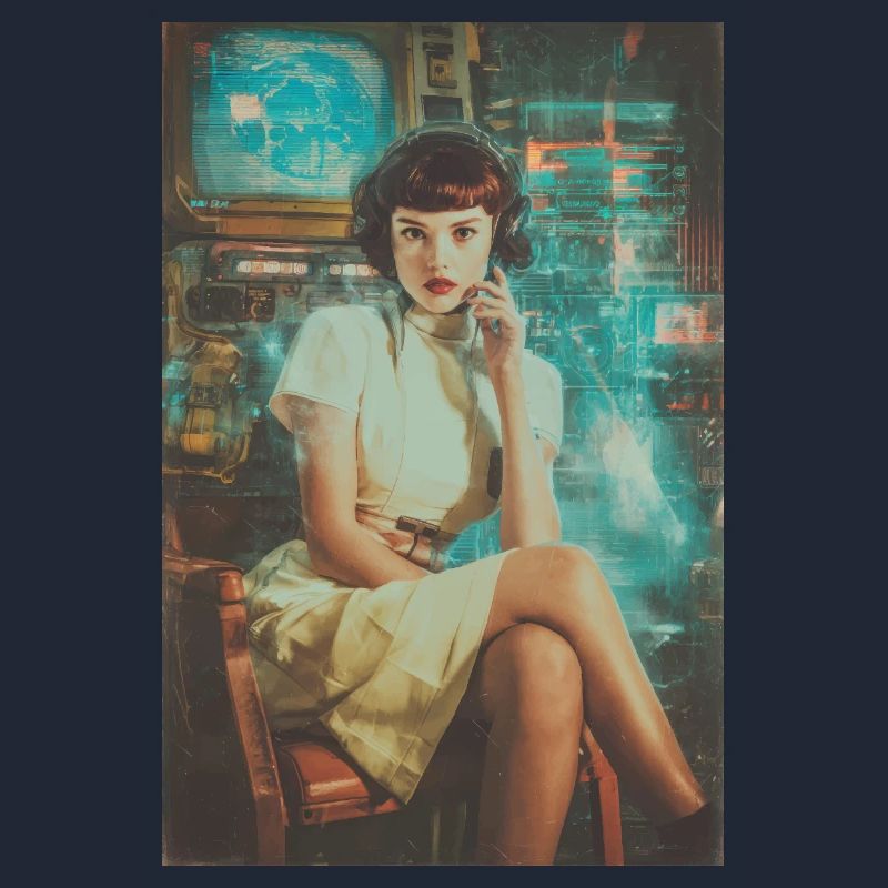 Retro Sci-Fi Operator