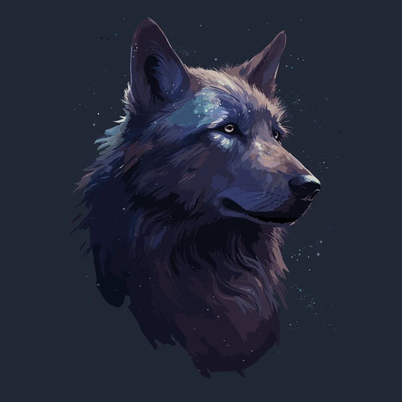 Wolf Wolf Head Scratch Marks Claws Wild Forest Hunter