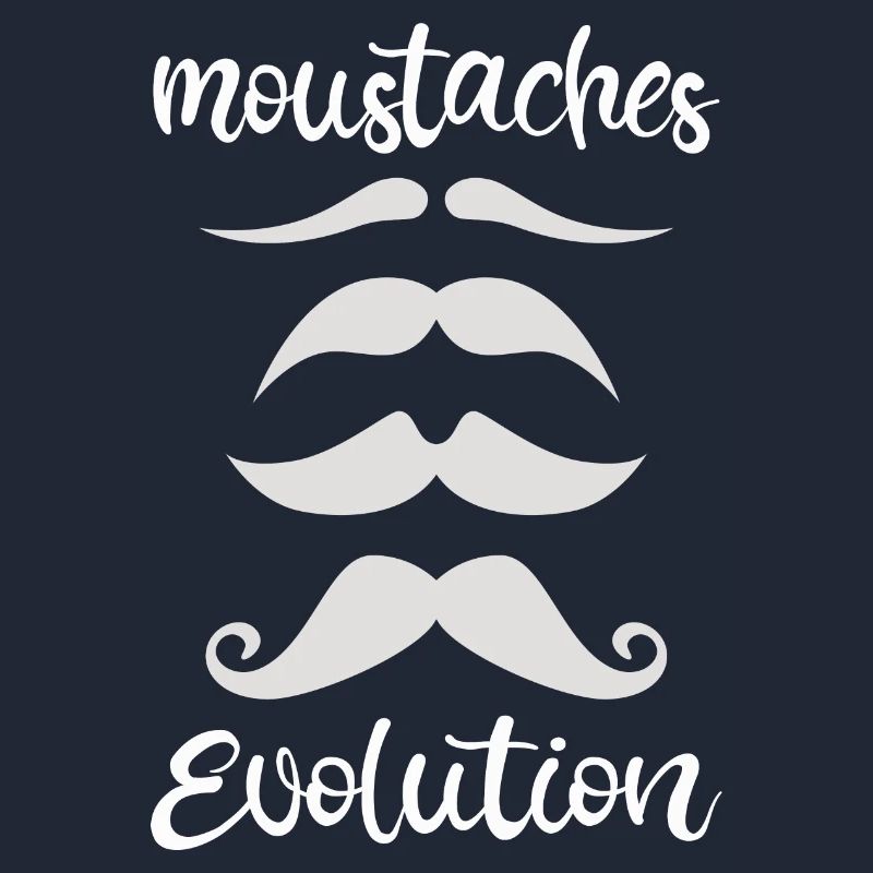 Schnurrbart Evolution