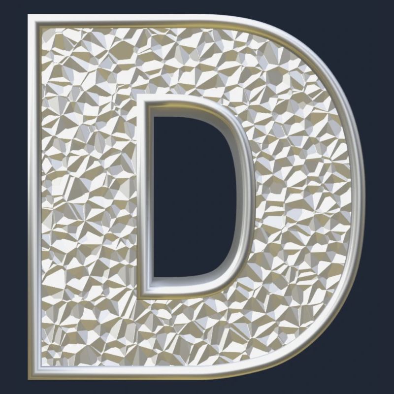 D, letter, letter D, initial, initial D, monogram,