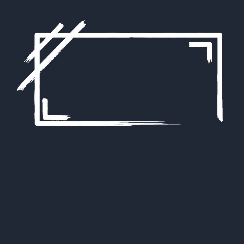 Weathered Rectangular Frame Strokes