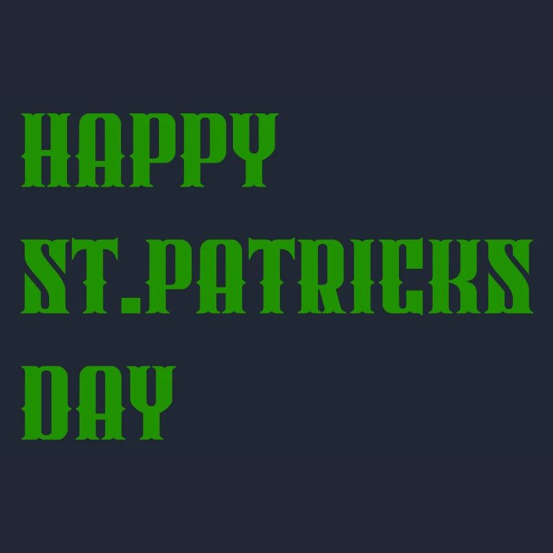 « Joyeuse Saint-Patrick » Vert