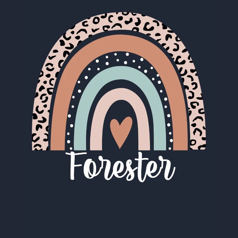 Forester Rainbow Leopard Funny Forester