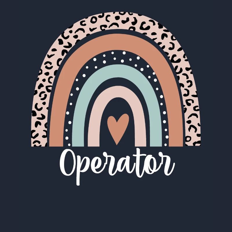 Operator Rainbow Leopard Lustiger Operator