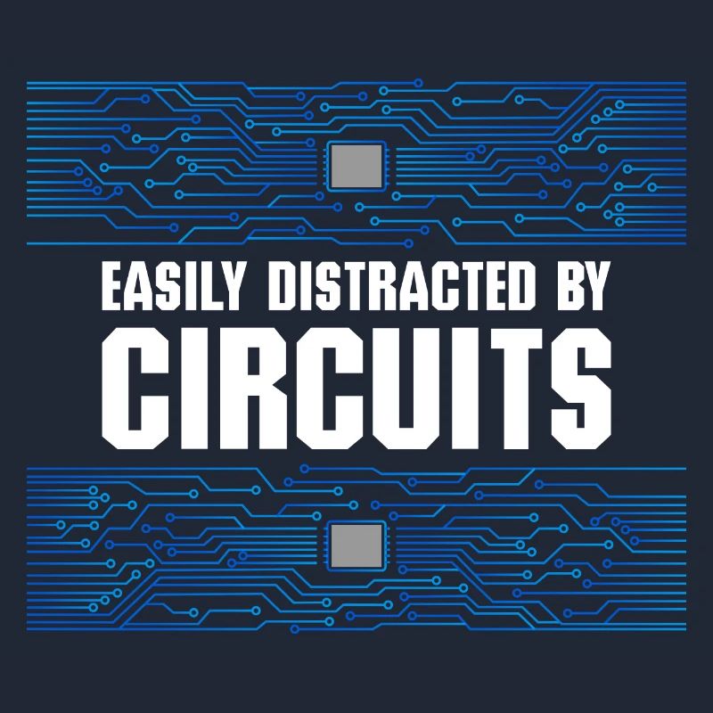 Distracted by Circuits Electro Worker Voltage