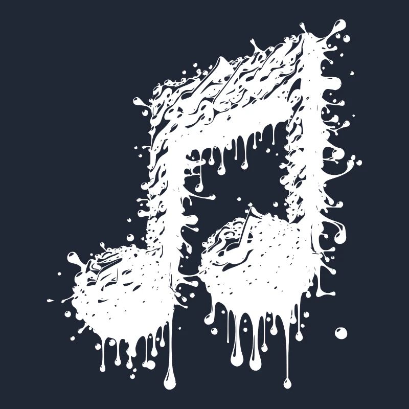 Liquid Music Eighth Notes Scale