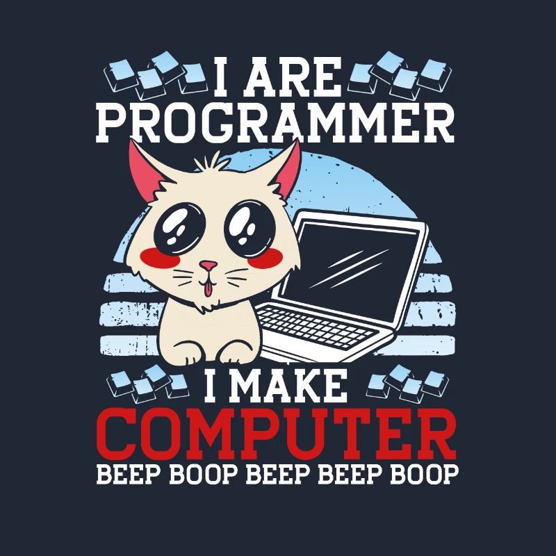 Katze Programmieren Coder Programmierer