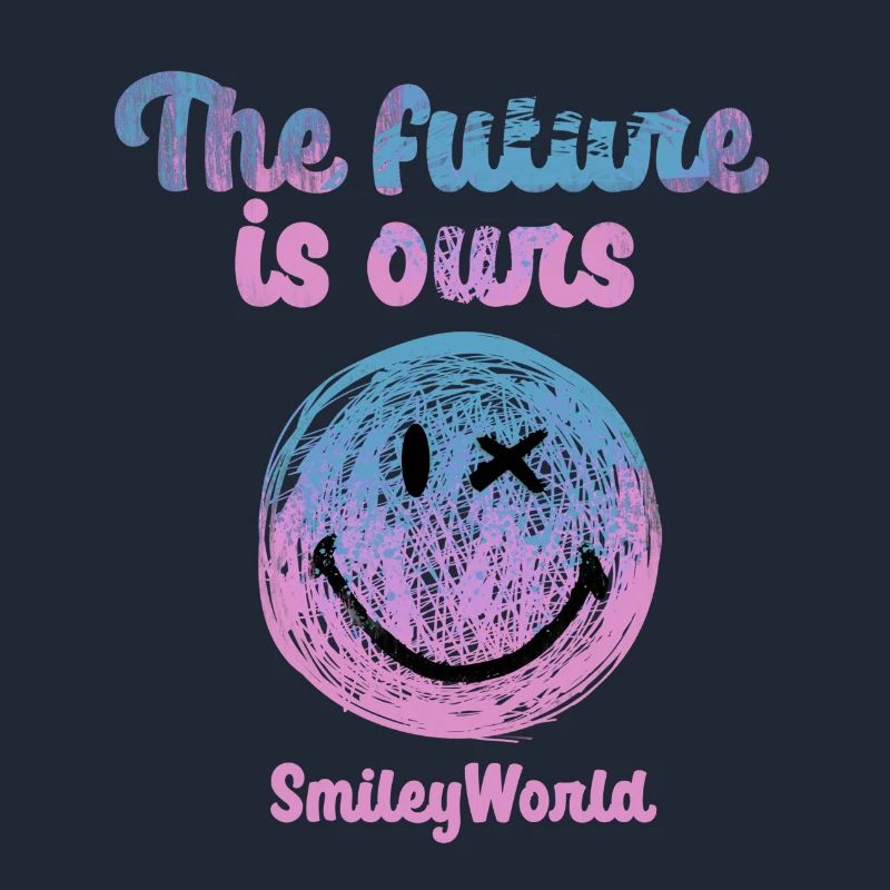 smiley,swfa21,graffiti,painting,comic,the future is