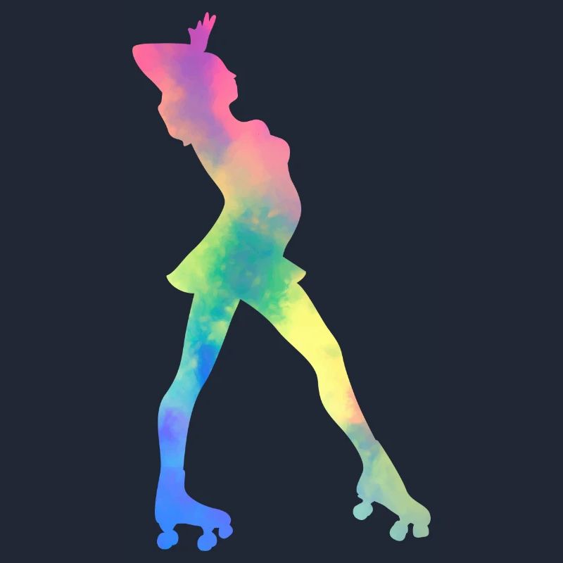 Mädchen Rollerblading Inline Skating Rollerblading