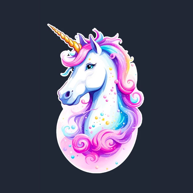 Regenbogen Einhorn 02