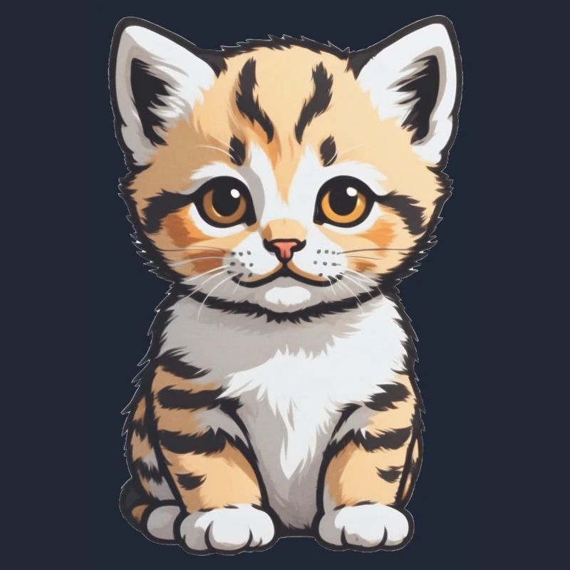 Chat mignon - Conception de chat de compagnie