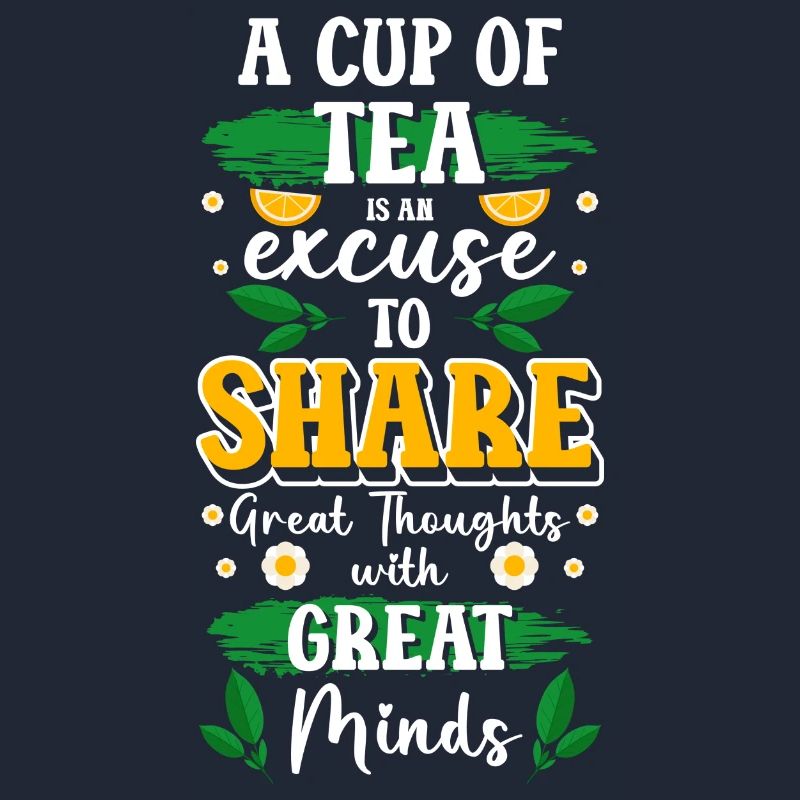 Tea drinker relaxation fruit tea winter