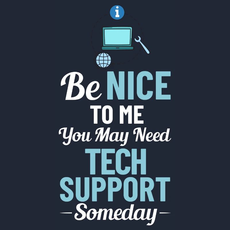 Tech Support IT Technischer Hilfe Helpdesk