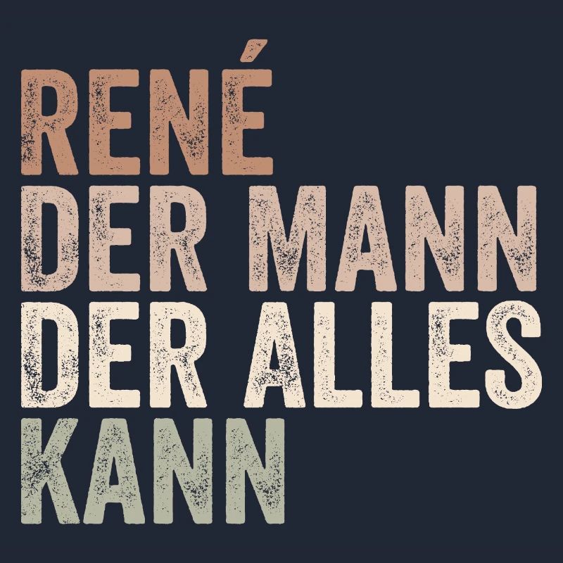 Rene The man who can do everything First name René